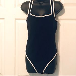 Concepts One-Piece B&W Bathing Suit XL